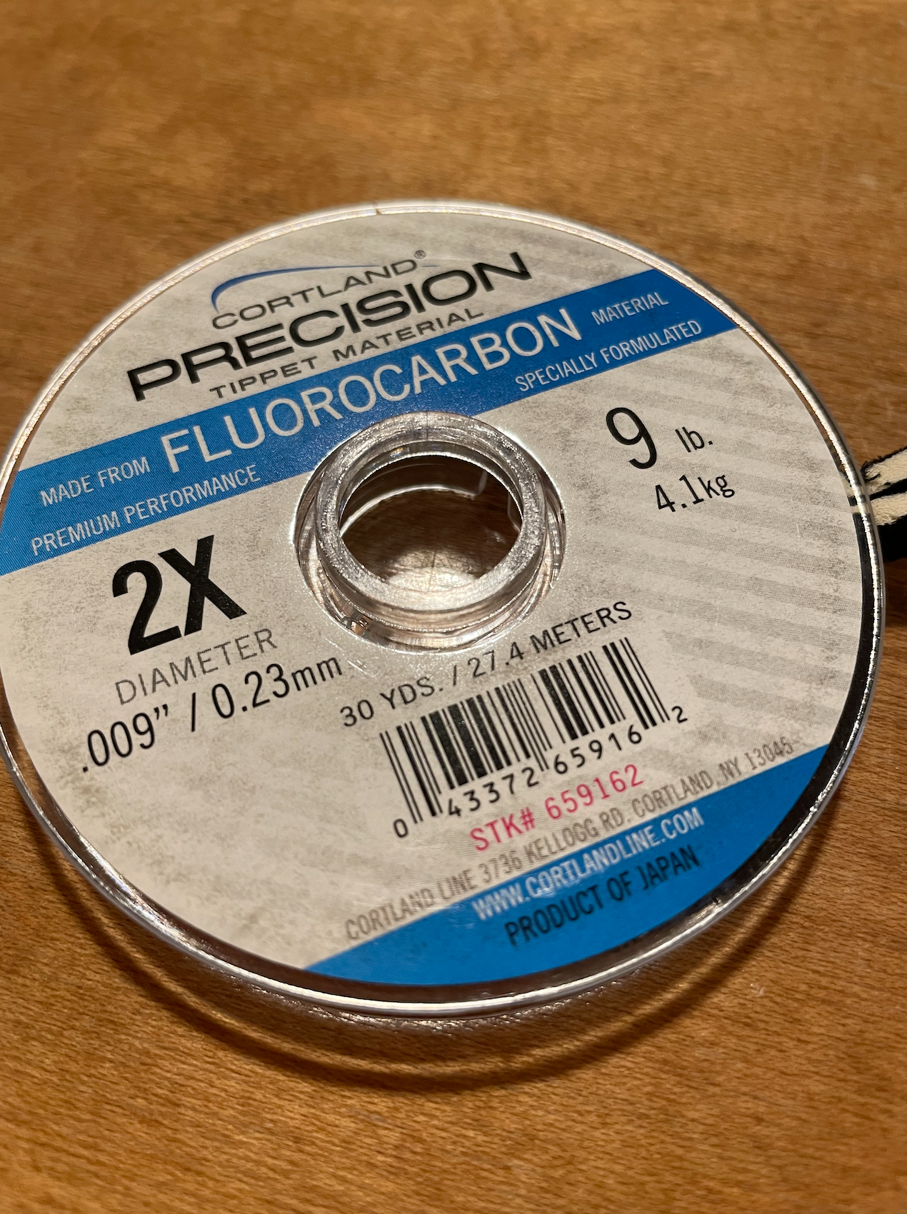 Precision Fluorocarbon Tippet Material