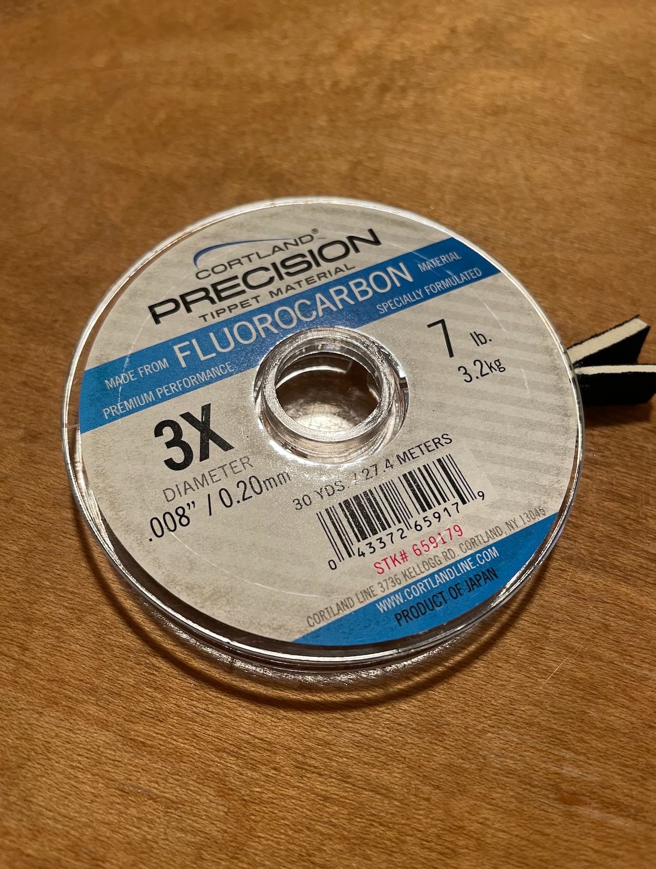 Precision Fluorocarbon Tippet Material