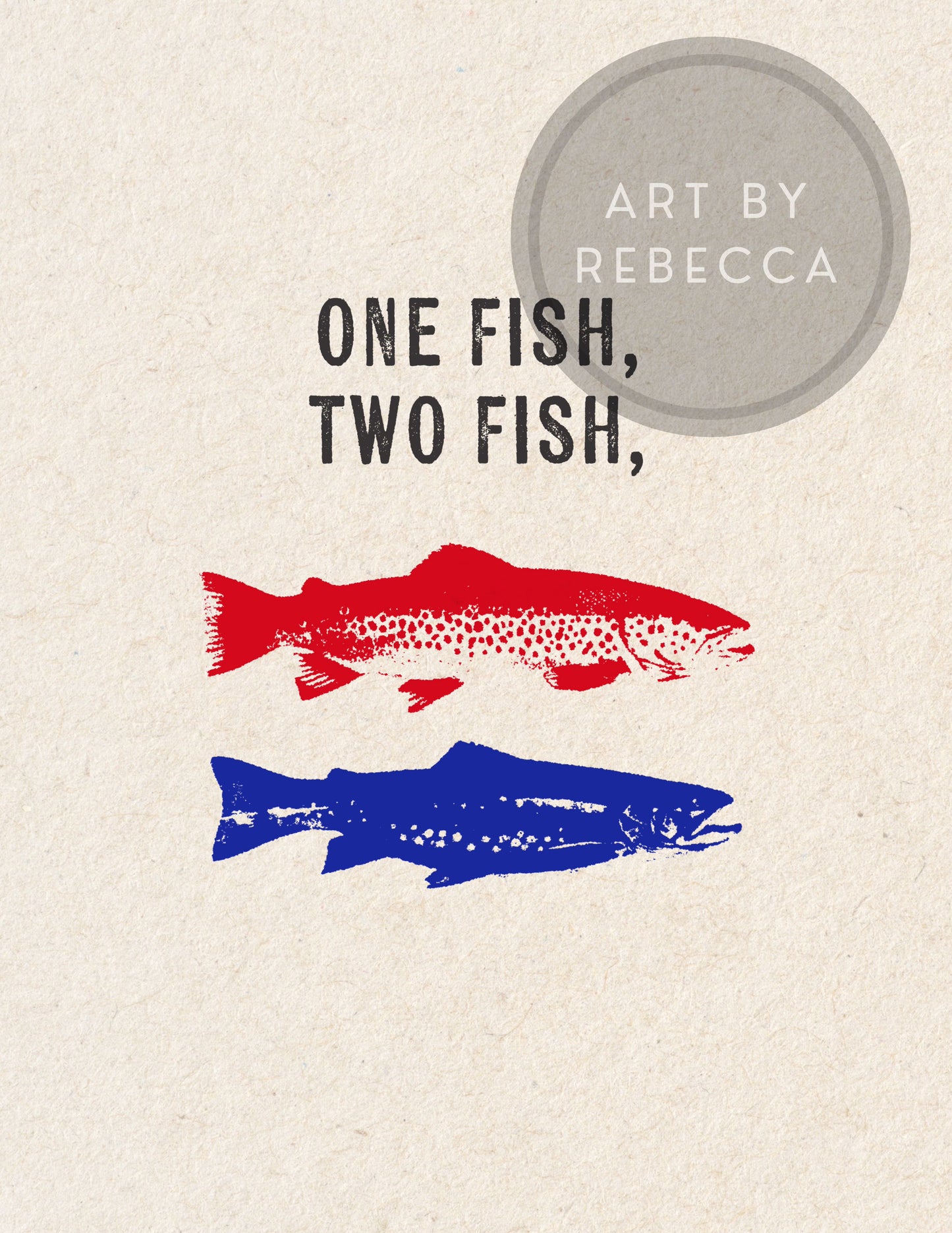 Art by Rebecca fly fishing prints