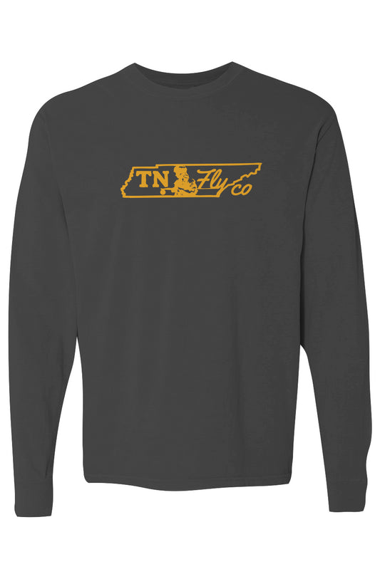 Davy Comfort Colors Heavyweight Long Sleeve T Shir