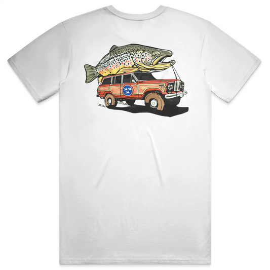 Trout Truck Gildan Cotton T Shirt