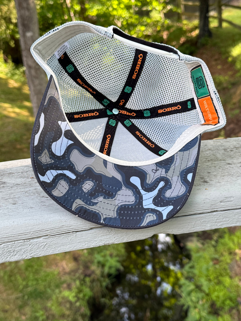 TN FLY CO Inverted Hat Navy/White