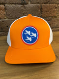 Tri Fly Trucker Hat - Orange