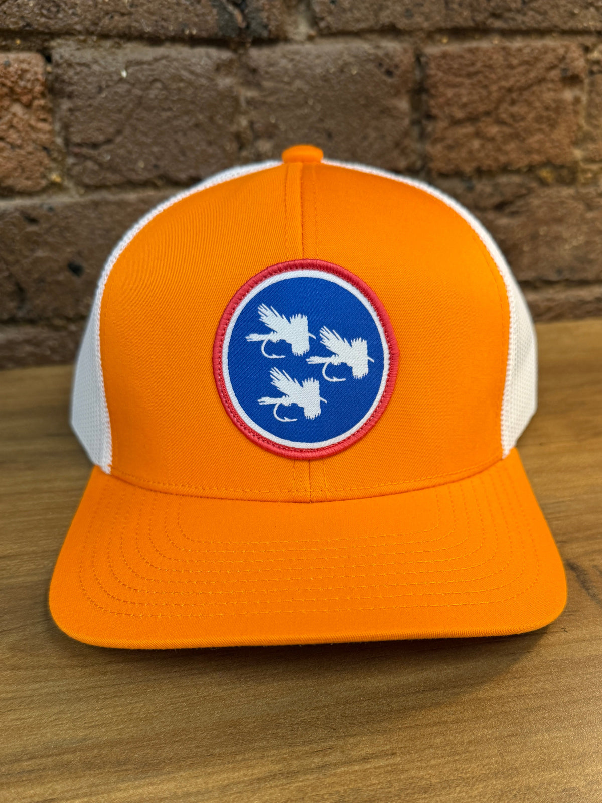 Tri Fly Trucker Hat - Orange