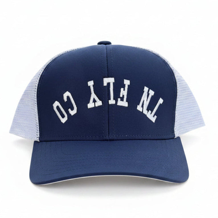 TN FLY CO Inverted Hat Navy/White