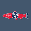 Tn Fly Co State Trout Sticker
