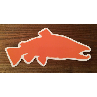 Trout South™ Orange/White Decal