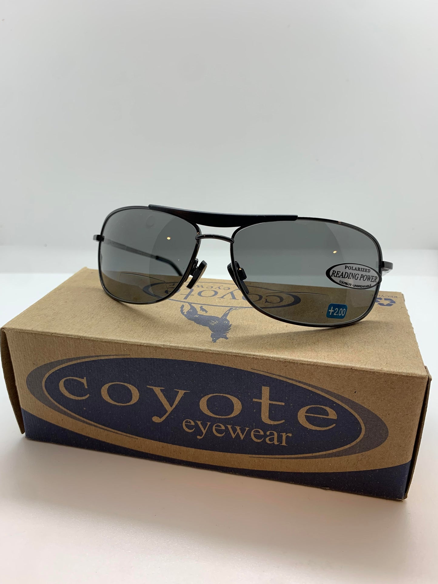 Coyote Eyewear BP-4 Polarized Reader Sunglasses – TN FLY CO