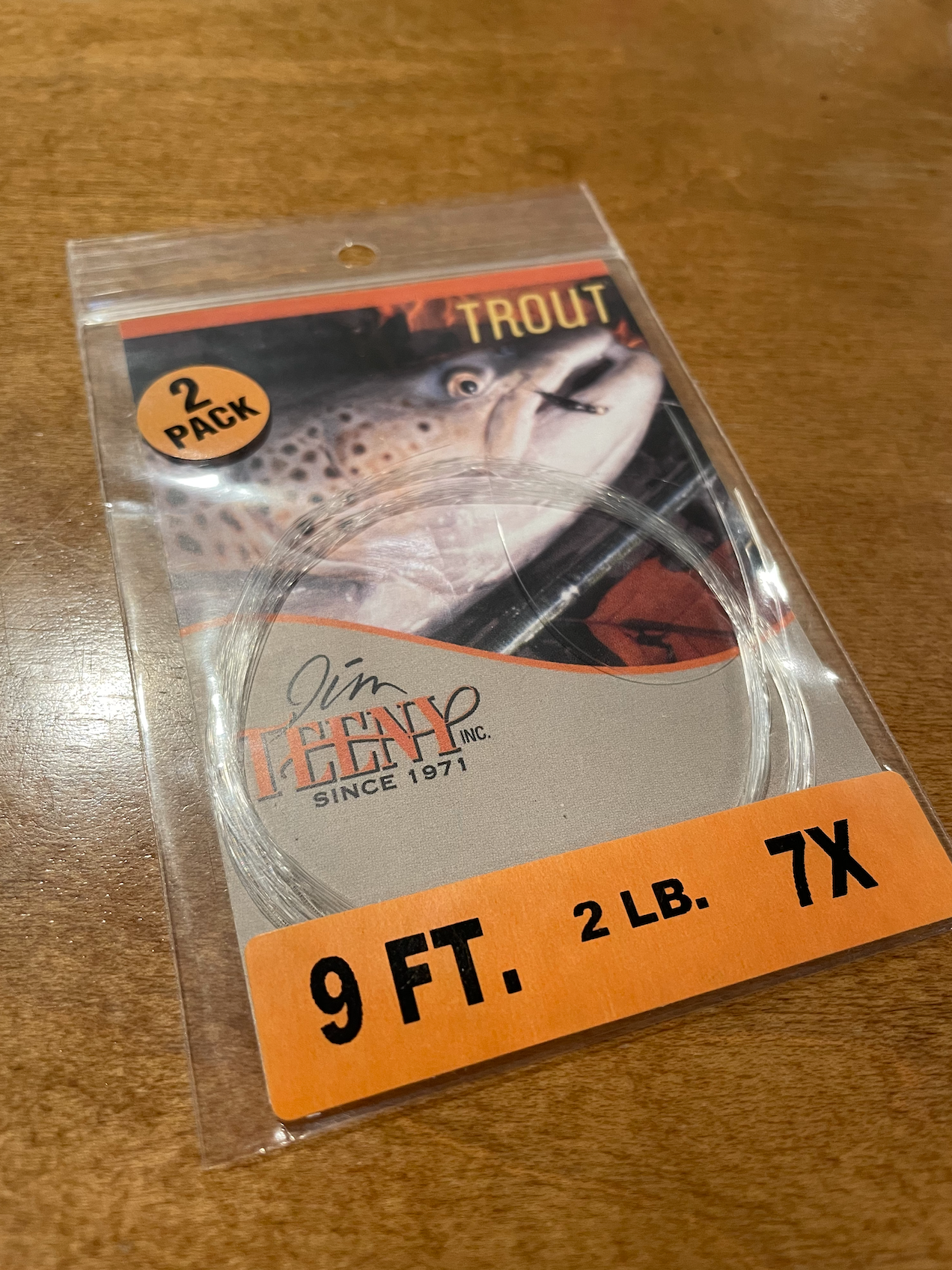 Trout Knotless Tapered Leaders - 2 Pack