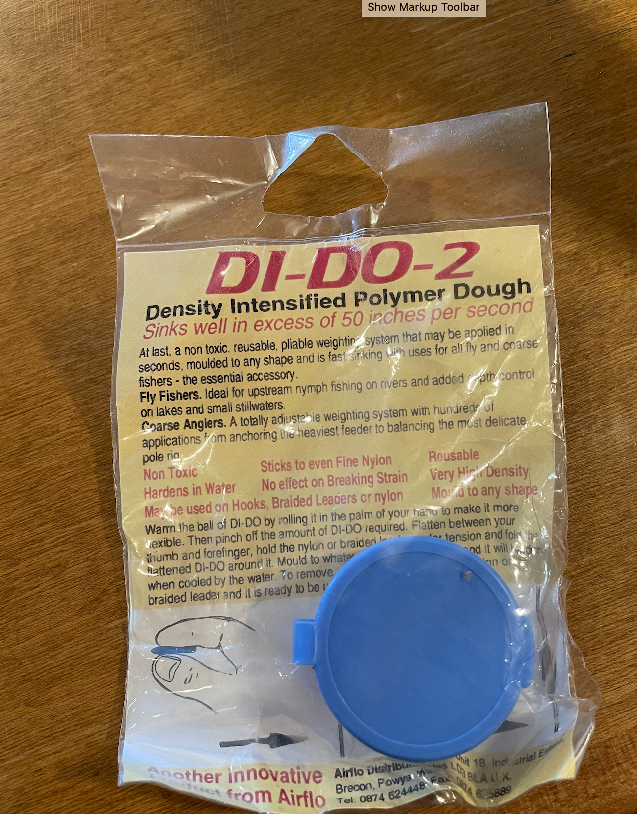 Di-Do-2 Density Intensified Polymer Dough