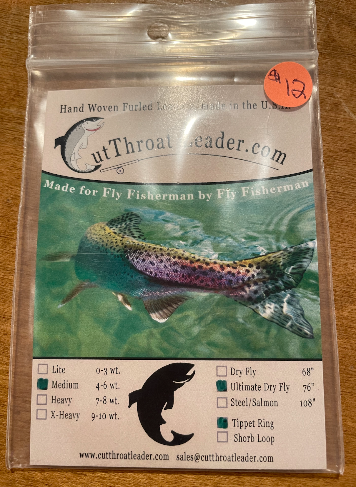 Ultimate Dry Fly Hand Woven Furled Leader – TN FLY CO