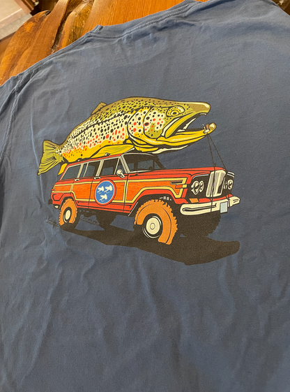 Trout Truck Comfort Colors Tee