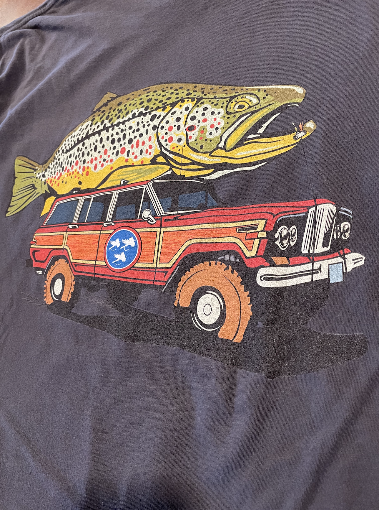 Trout Truck Comfort Colors Tee