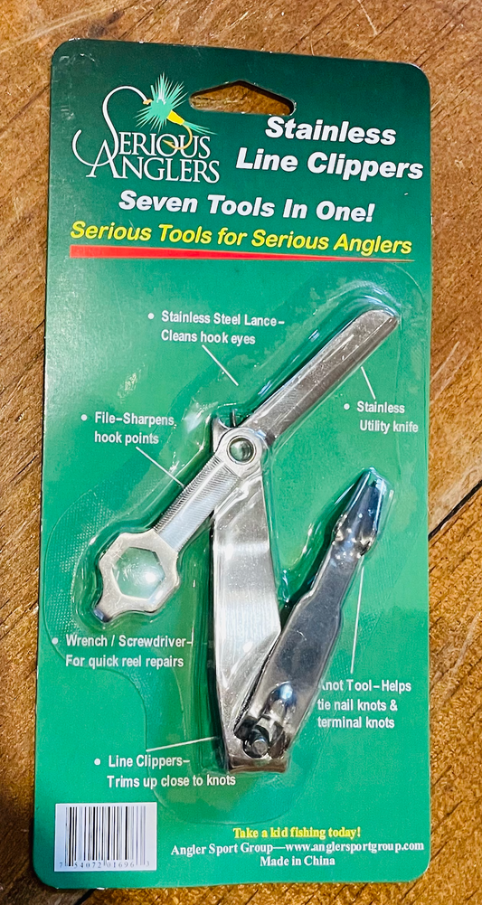 Stainless Line Clippers 7-in-1 Tool
