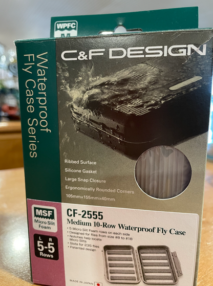 Medium 10-Row Waterproof Fly Case