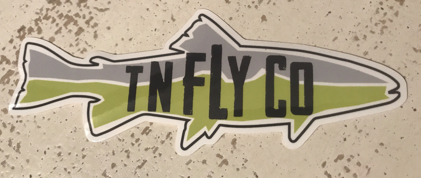 TNFLYCO Trout Decal