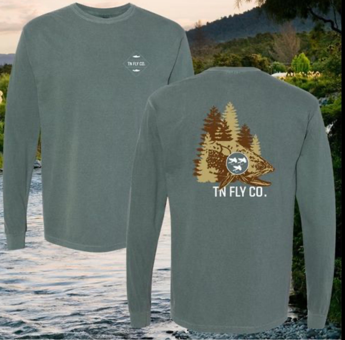 Fall Time Brookie Long Sleeve Tees