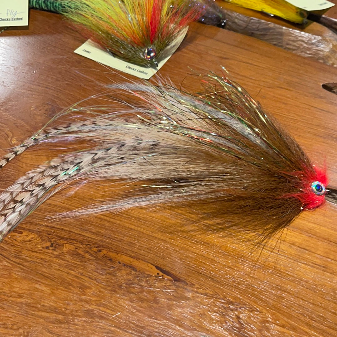 Whole Hackle and Horns Streamer
