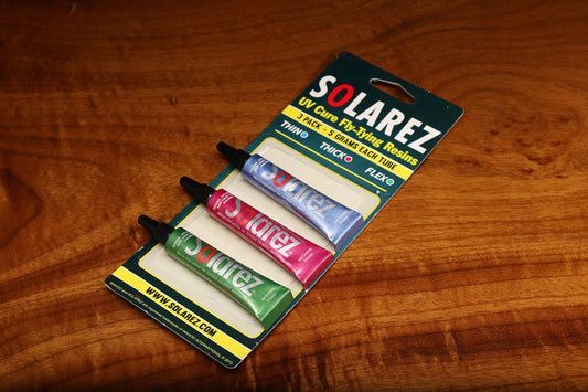 Solarez UV Cure Fly-Tying Resin Pack Thin/Thick/Flex